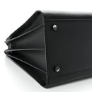 Grained Calfskin Large Sac de Jour Carryall Black