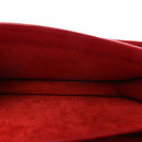 Calfskin Crocodile Embossed Medium Monogram Sunset Rouge Eros