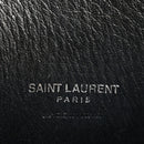 Grained Calfskin Baby Sac De Jour Black