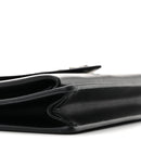 Saffiano City Calf Mini Envelope Bag Black