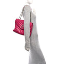 Calfskin Y Quilted Monogram Medium Loulou Chain Satchel Freesia