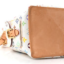 Monogram Multicolor Petit Noe White
