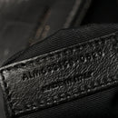 Crinkled Calfskin Matelasse Monogram Medium Niki Chain Satchel Storm