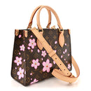 LV X TM Monogram Cherry Blossom Onthego PM Sakura Brown