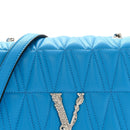 Nappa Quilted Virtus Bag Blue