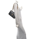 Lambskin Chevron Quilted Medium Loulou Black