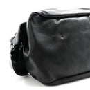 Nappa Medusa Chain Shoulder Bag Black