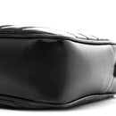 Calfskin Matelasse Monogram Lou Camera Bag Black