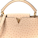 Ostrich Capucines PM Rose Champagne