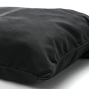 Nylon Vela Flat Messenger Bag Black