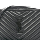Calfskin Matelasse Monogram Monochrome Lou Camera Bag Black