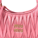 Nappa Matelasse Small Wander Hobo Pink
