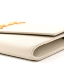Grain De Poudre Monogram Uptown Chain Wallet Crema Soft