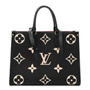 Empreinte Monogram Giant Onthego MM Black Beige