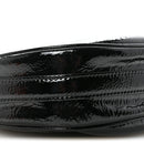 Patent Naplak Arque Shoulder Bag Black