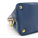 Saffiano Lux Medium Promenade Tote Bluette