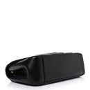 Lambskin Chevron Quilted Medium Loulou Black