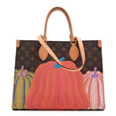 LV X YK Monogram Pumpkin Onthego MM Multicolor