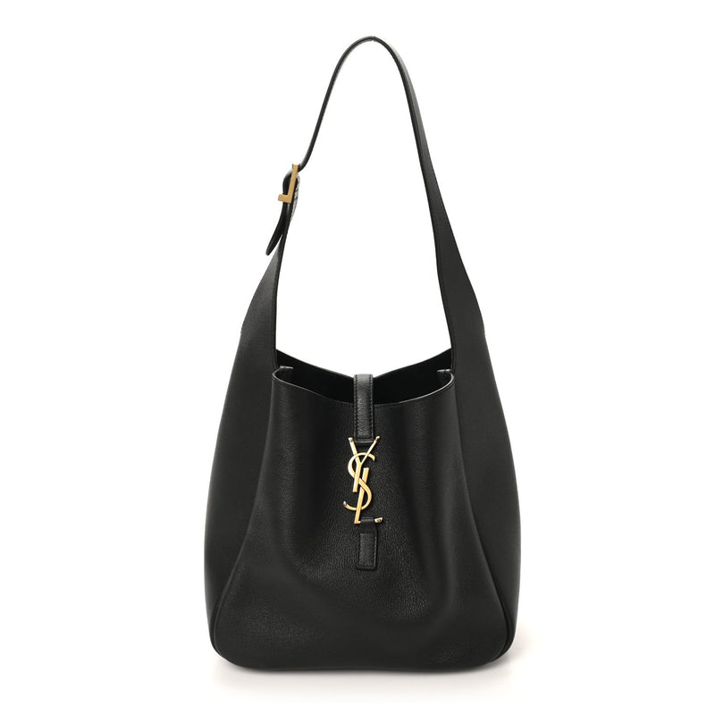 Smooth Calfskin Small Le 5 A 7 Soft Hobo Black