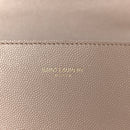 Grain de Poudre Medium Classic Monogram Cassandra Top Handle Dark Beige