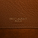 Grained Calfskin Small Sac De Jour Saddle Brown