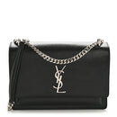 Calfskin Medium Monogram Sunset Black