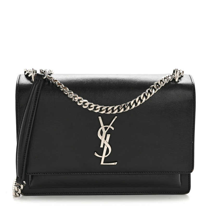 Calfskin Medium Monogram Sunset Black
