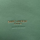 Shearling Quilted Monogram Loulou Puffer Pouch Clutch Iced Mint
