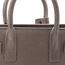 Grained Calfskin Baby Sac De Jour Fog