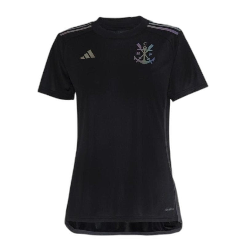 Flamengo 23/24 III Third Black Jersey - Women's | Free Shipping + Keychain Gift