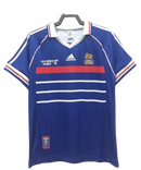 France 1998 I Home Jersey - Retro Version | Free Shipping + Keychain Gift