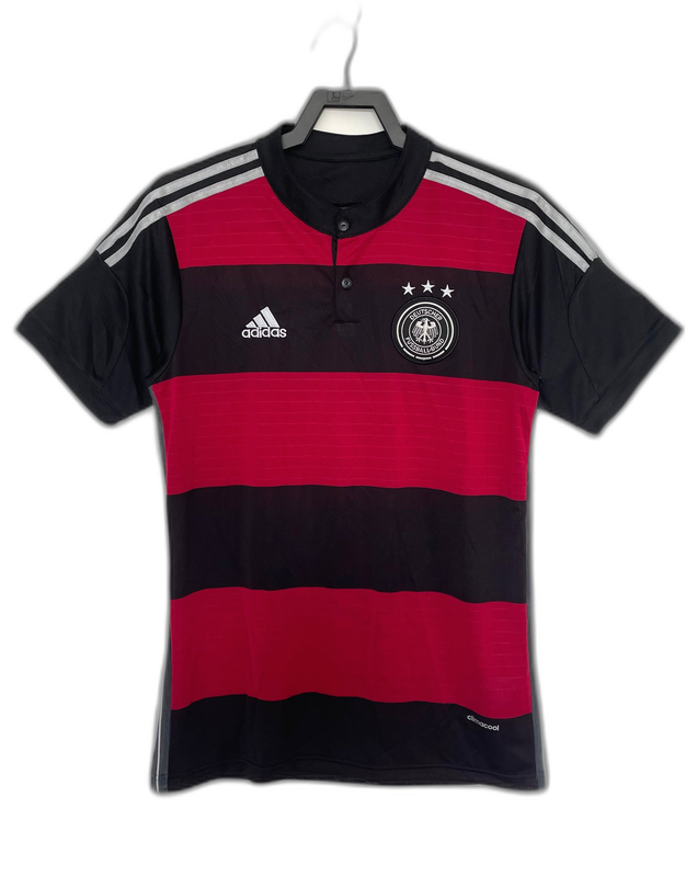 Germany 2014 II Away Jersey - Retro Version | Free Shipping + Keychain Gift