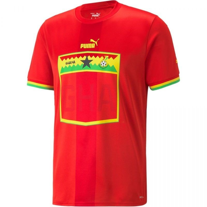 Ghana 22/23 II Away Jersey - Fan Version | Free Shipping + Keychain Gift