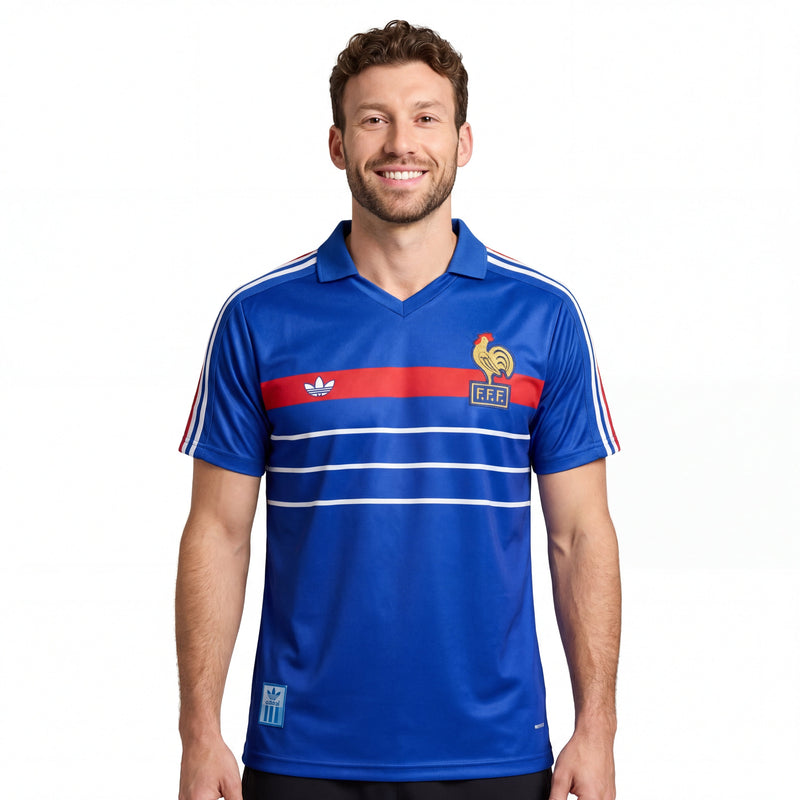 Jersey France Retro 1984 Home