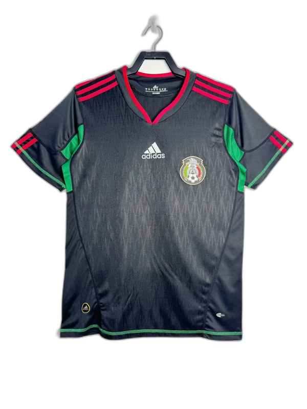 Mexico 2010 II Away Jersey - Retro Version | Free Shipping + Keychain Gift