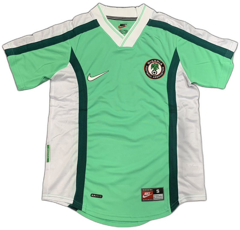 Nigeria 1998 I Home Jersey - Retro Version | Free Shipping + Keychain Gift