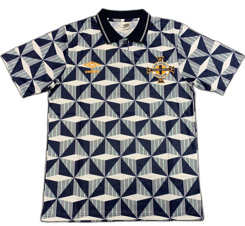 Northern Ireland 90/93 II Away Jersey - Retro Version | Free Shipping + Keychain Gift