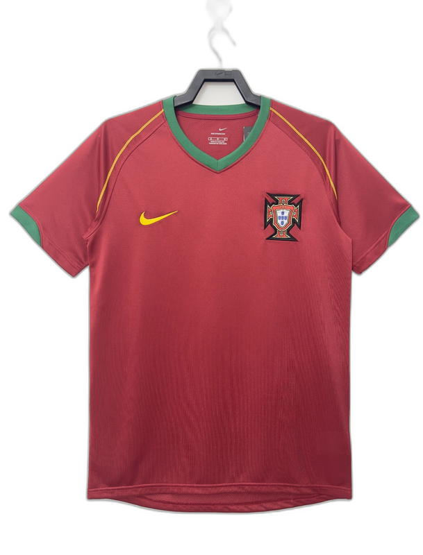 Portugal 2006 I Home Jersey - Retro Version | Free Shipping + Keychain Gift