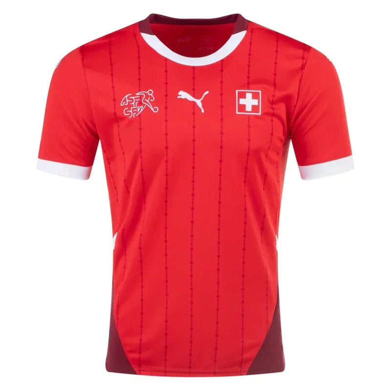 Switzerland 24/25 I Home Jersey - Fan Version | Free Shipping + Keychain Gift