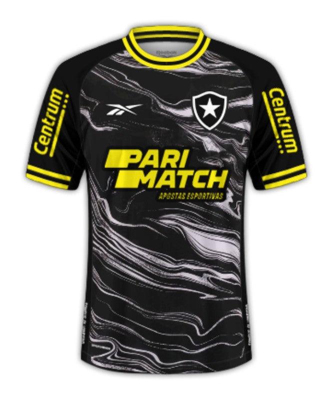 Botafogo 24/25 IV Fourth Jersey - All Sponsors - Fan Version | Free Shipping + Keychain Gift